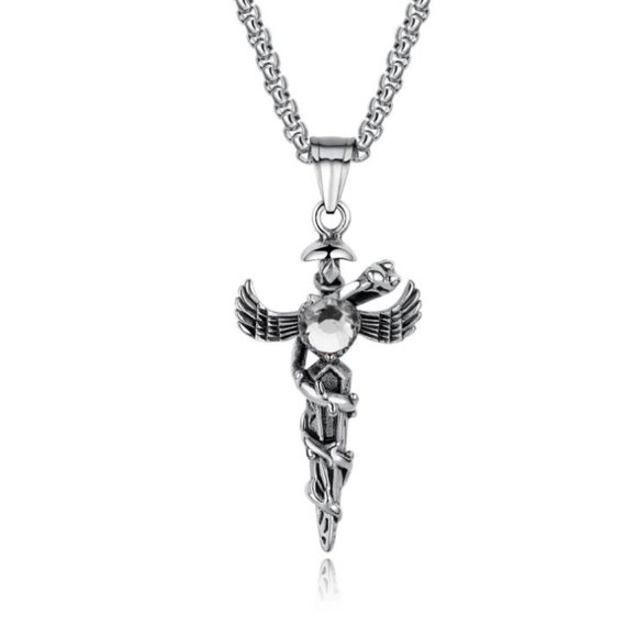 Other - ❤️Stainless steel cross pendants necklace for women/men, N90201P205